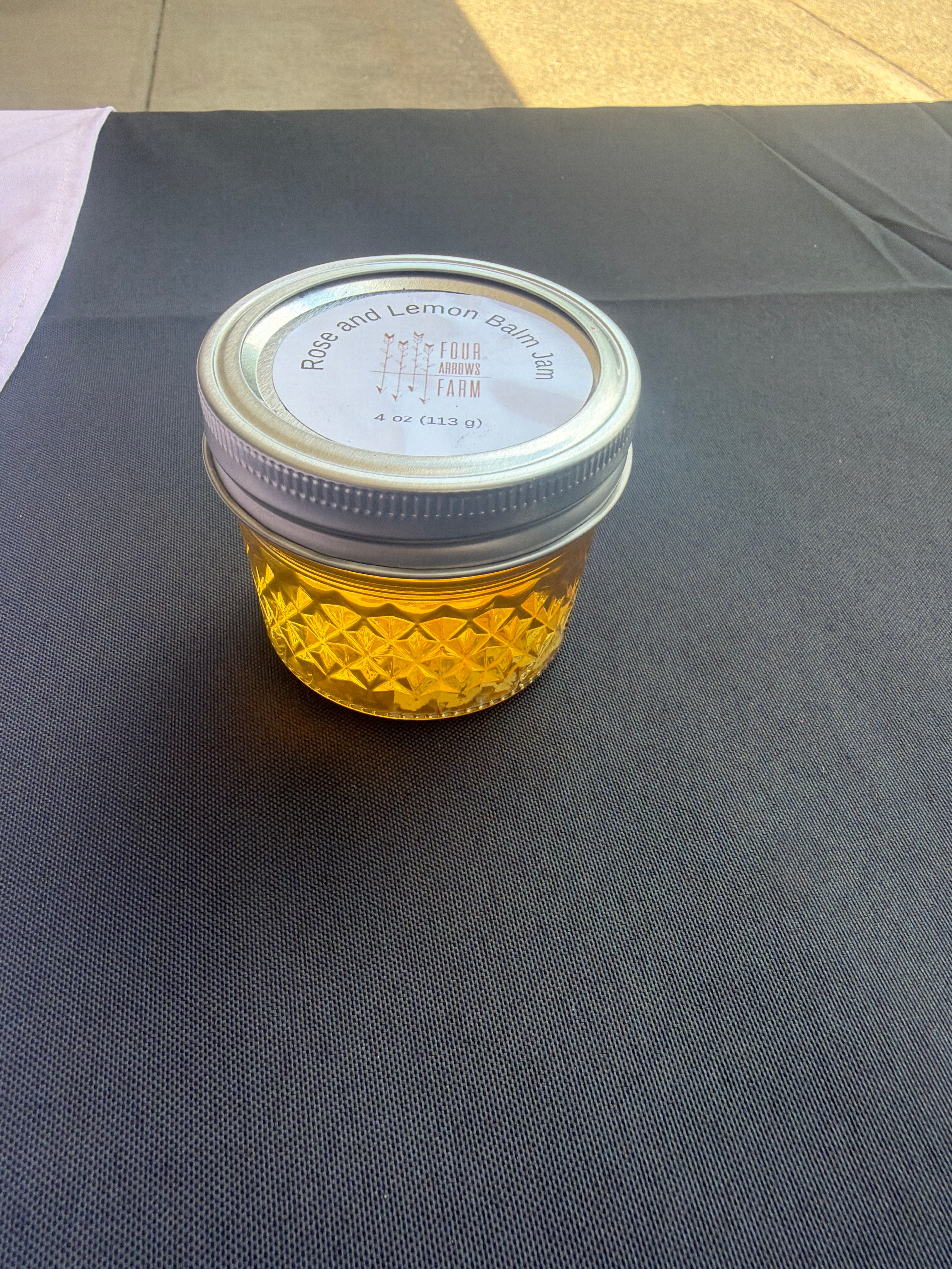 Rose and Lemon Balm Jam