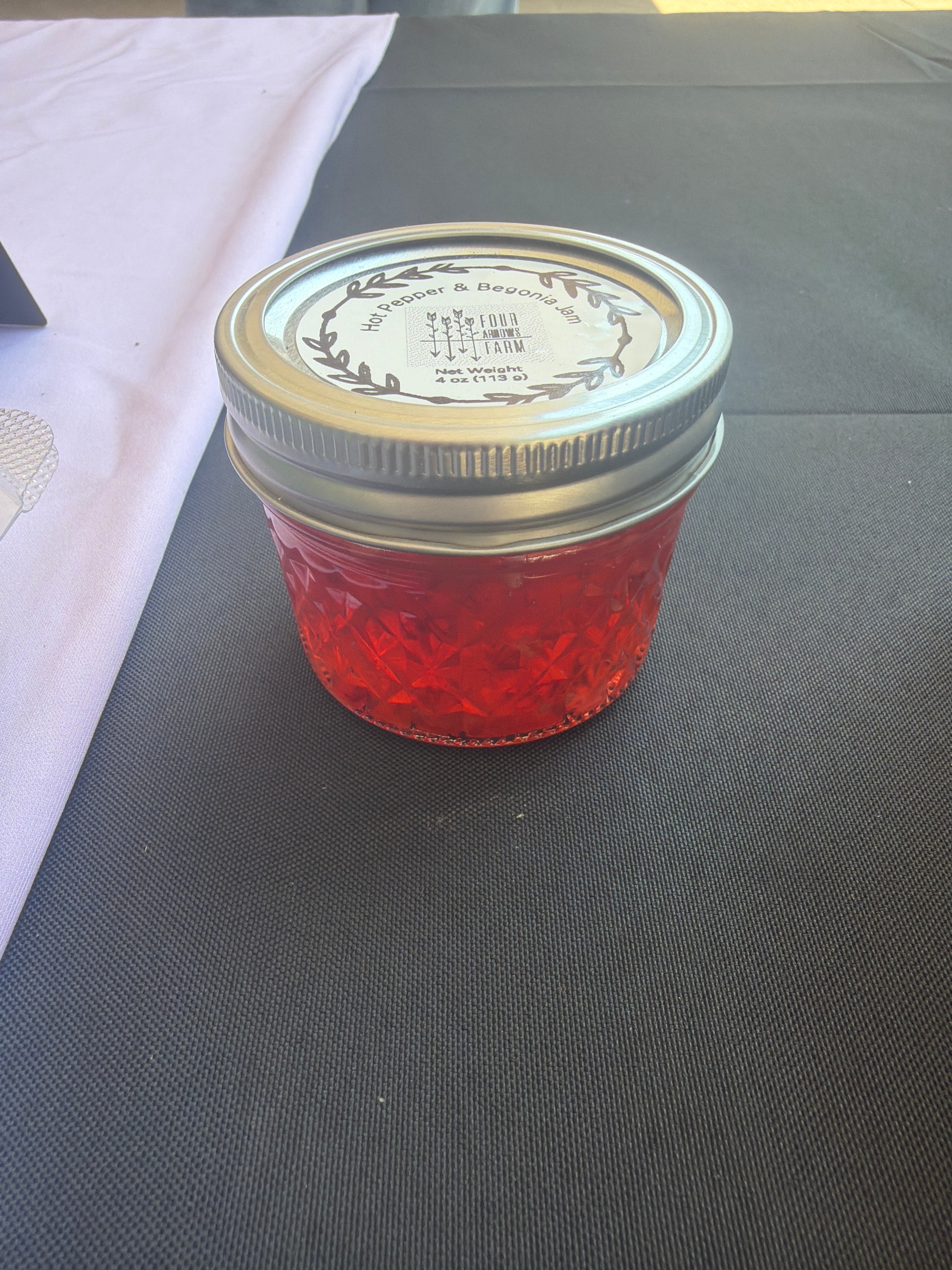 Hot Pepper and Begonia Jam